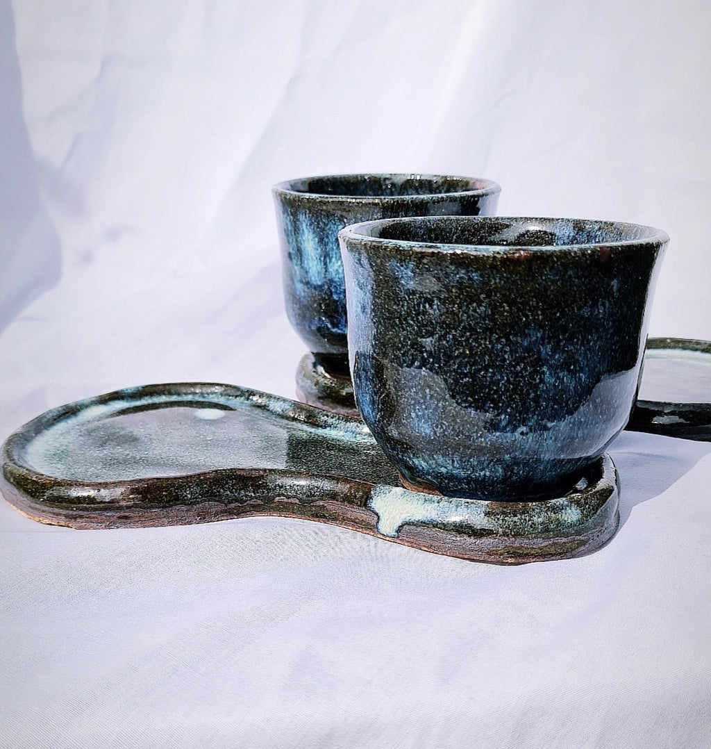 Integrated Cup and Saucer