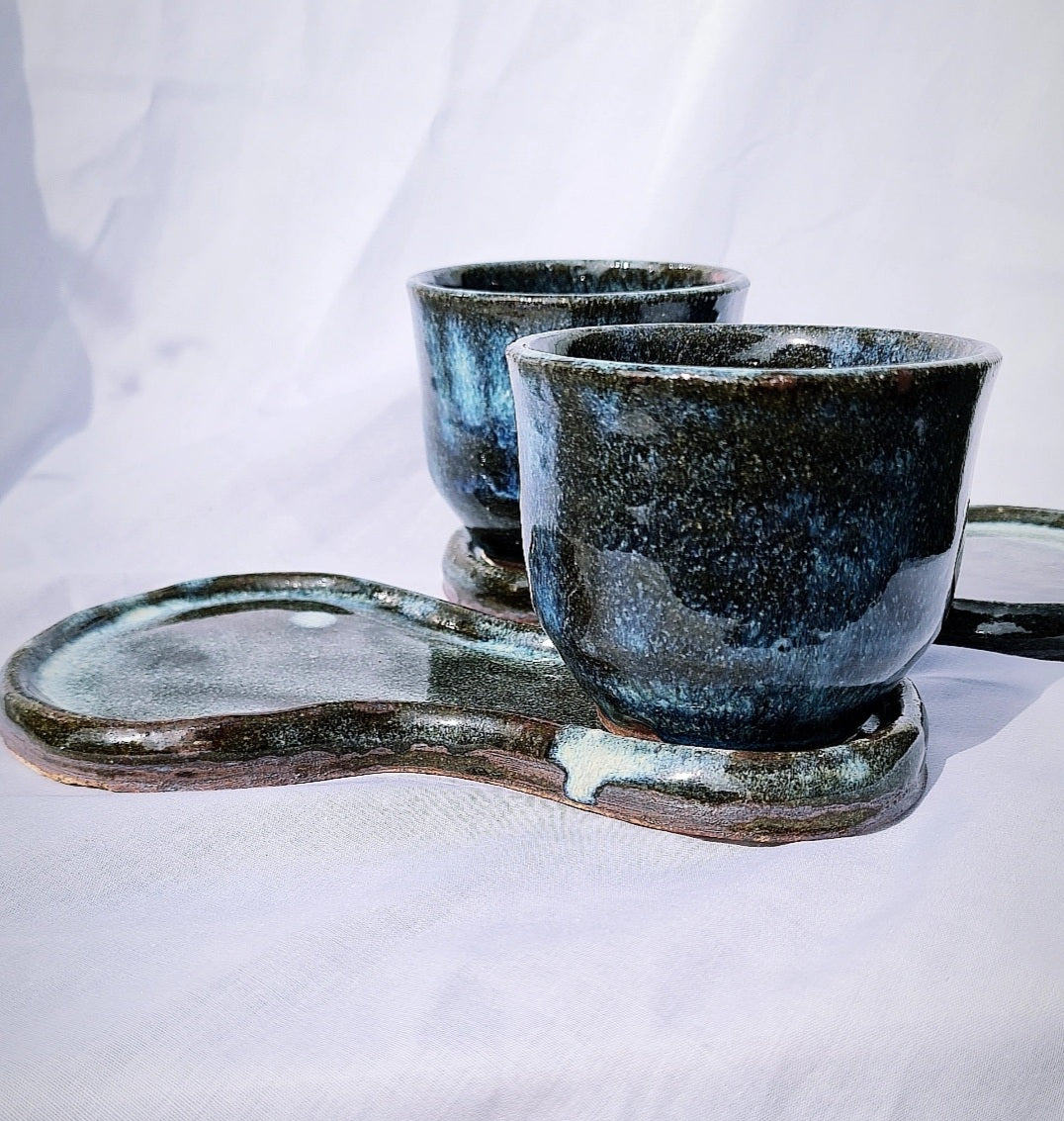 Integrated Cup and Saucer