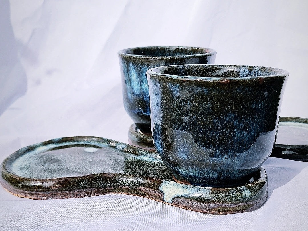 Integrated Cup and Saucer
