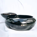 Large Bowl with integrated condiment bowl