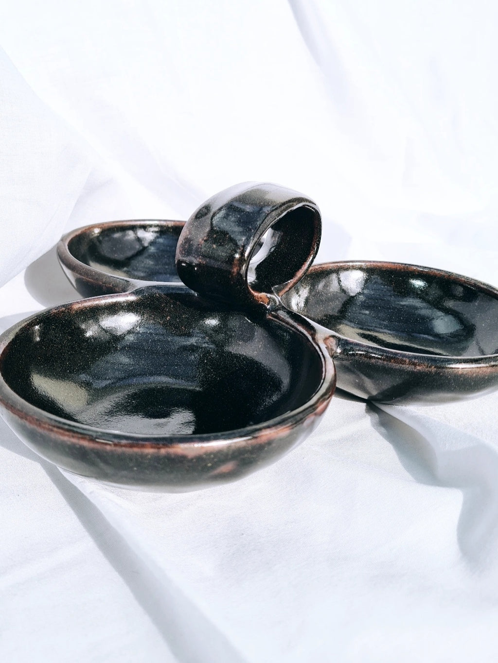 Wabi Sabi sectioned serving dish